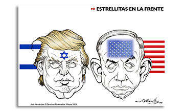 Estrellitas en la frente